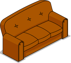 brown couch